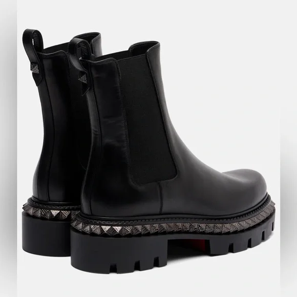 Christian Louboutin St Emilia Pyraclou studded leather Chelsea boots - Picture 15 of 15
